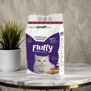 Fluffy Cat Food – For a Shiny Skin & Healthy Coat